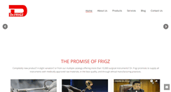 Desktop Screenshot of frigzinternational.com